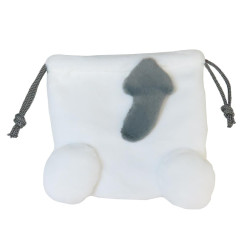 Japan Sanrio Drawstring Bag - Kuromi : Butt