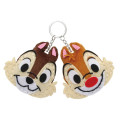 Japan Disney Keychain Plush Sewing Kit - Chip & Dale : Face - 3