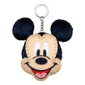 Japan Disney Keychain Plush Sewing Kit - Mickey : Face - 3