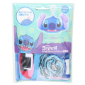 Japan Disney Keychain Plush Sewing Kit - Stitch : Face - 1