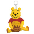 Japan Disney Keychain Plush Sewing Kit - Pooh - 3