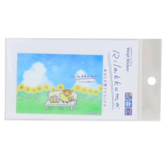 Japan San-X Vinyl Sticker - Kiiroitori : Thinking of You Sunflower Blue Sky