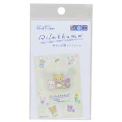 Japan San-X Vinyl Sticker - Rilakkuma : Thinking of You