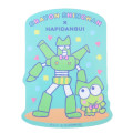 Japan Crayon Shinchan × Sanrio Vinyl Sticker - Keroppi : Robot - 1