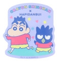 Japan Crayon Shinchan × Sanrio Vinyl Sticker - Badtz-maru & Shinnosuke Nohara - 1