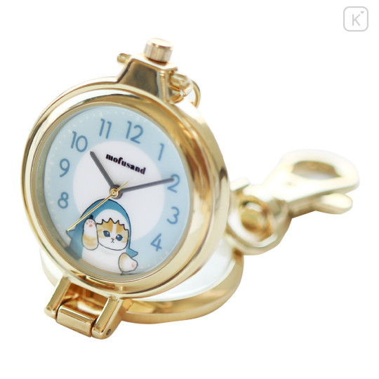 Japan Mofusand Stand Magnifying Glass Watch - Rabbit Cat Meow Usanyan - 2