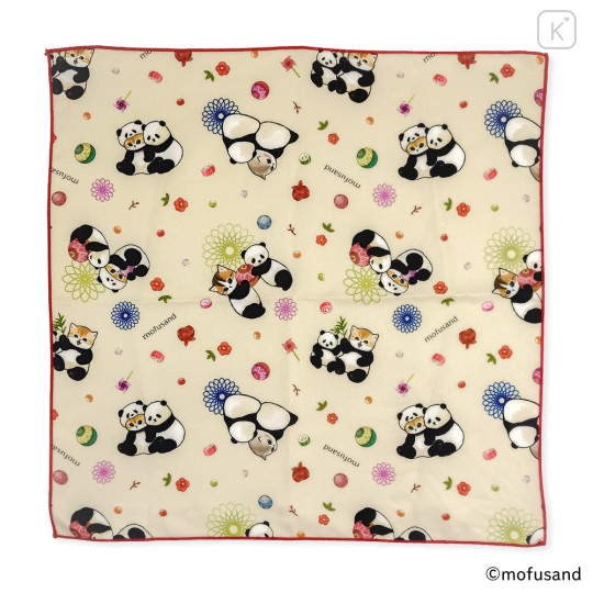 Japan Mofusand Bento Lunch Cloth - Panda Cat Meow Nyan - 1