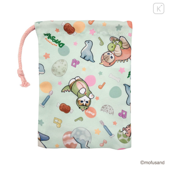 Japan Mofusand Cup Drawstring Bag - Monster Cat Meow Kaiju Nyan - 4