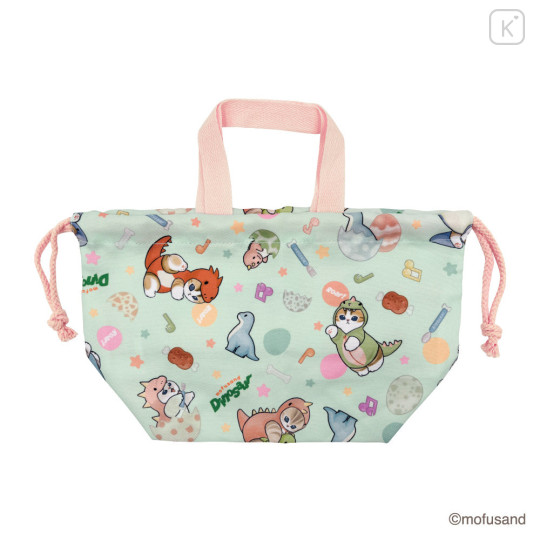 Japan Mofusand Lunch Drawstring Bag - Monster Cat Meow Kaiju Nyan - 1