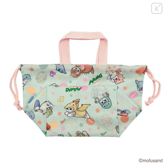 Japan Mofusand Lunch Drawstring Bag - Monster Cat Meow Kaiju Nyan - 5