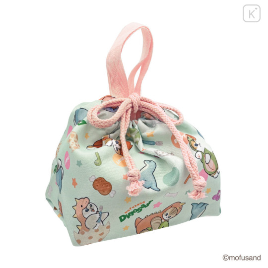 Japan Mofusand Lunch Drawstring Bag - Monster Cat Meow Kaiju Nyan - 6