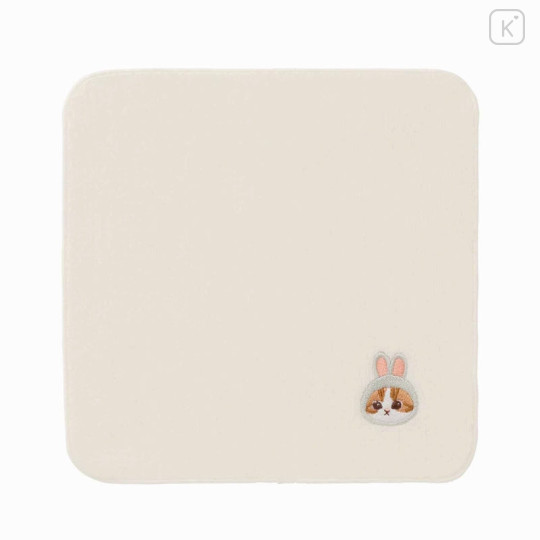 Japan Mofusand Embroidered Hand Towel - Rabbit Cat Meow Usanyan - 1