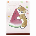 Japan Mofusand Die-cut Memo - Fruit - 1