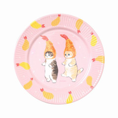 Japan Mofusand Melamine Plate - Mofusand Diner Fried Shrimp Tail Cat Meow Ebinyan