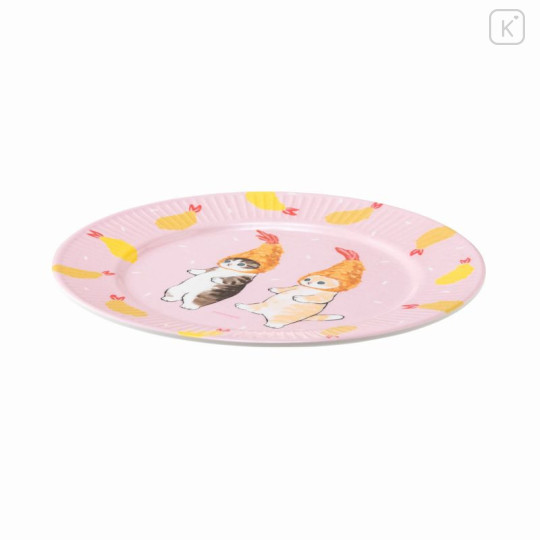 Japan Mofusand Melamine Plate - Mofusand Diner Fried Shrimp Tail Cat Meow Ebinyan - 5