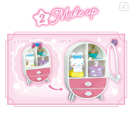 Japan Sanrio Re-Ment Miniature Figure Full Set - Cinnamoroll : Secret Closet - 3