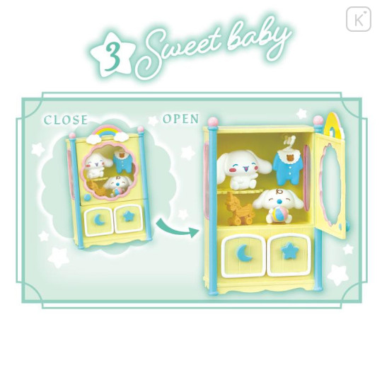 Japan Sanrio Re-Ment Miniature Figure Full Set - Cinnamoroll : Secret Closet - 4