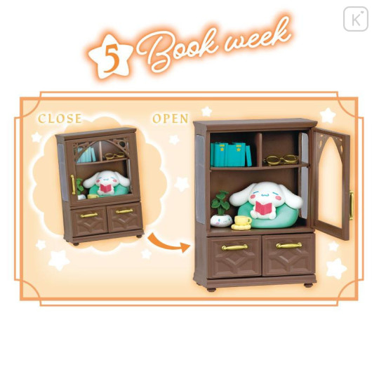 Japan Sanrio Re-Ment Miniature Figure Full Set - Cinnamoroll : Secret Closet - 6