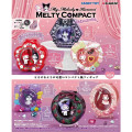 Japan Sanrio Re-Ment Miniature Figure Full Set - Kuromi & My Melody : Melty Compact - 1