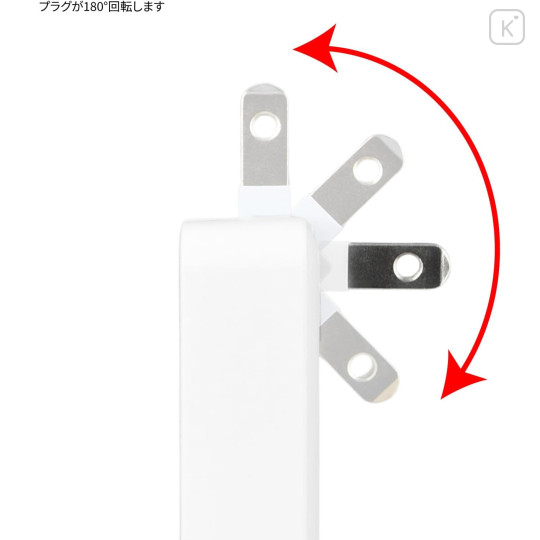 Japan Mofusand USB Type-C AC Adapter - Shark Cat Meow Samenyan - 5