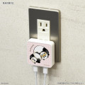 Japan Mofusand USB Type-C AC Adapter - Panda Cat Meow Nyan - 6