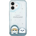 Japan Mofusand IIIIfit Clear iPhone 17 Case - Pastel Shark Cat - 1