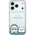 Japan Mofusand IIIIfit Clear iPhone 17 Pro Case - Pastel Shark Cat - 1