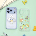 Japan Mofusand IIIIfit Plump Frame iPhone 17 Pro Case - Pastel Shark Cat - 6