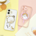 Japan Mofusand IIIIfit Plump Frame iPhone 17 Case with MagSafe - Athletic Cat Beige - 6