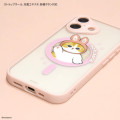 Japan Mofusand IIIIfit Plump Frame iPhone 17 Case with MagSafe - Rabbit Cat Meow Usanyan - 3