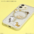 Japan Mofusand IIIIfit Plump Frame iPhone 17 Pro Case with MagSafe - Beige Cat - 3