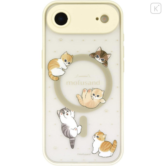 Japan Mofusand IIIIfit Plump Frame iPhone Air MagSafe Case - 1