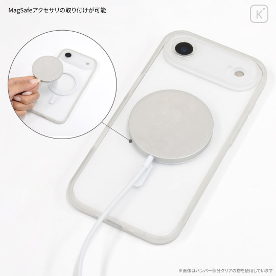 Japan Mofusand IIIIfit Plump Frame iPhone Air MagSafe Case - 4
