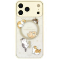 Japan Mofusand IIIIfit Plump Frame iPhone 17 Pro Max Case with MagSafe - Cat Beige - 1