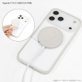 Japan Mofusand IIIIfit Plump Frame iPhone 17 Pro Max Case with MagSafe - Cat Beige - 4