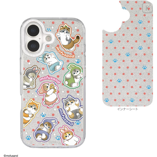 Japan Mofusand Camera Frame iPhone 17 Case - Pants Cat Meow Nyan - 2