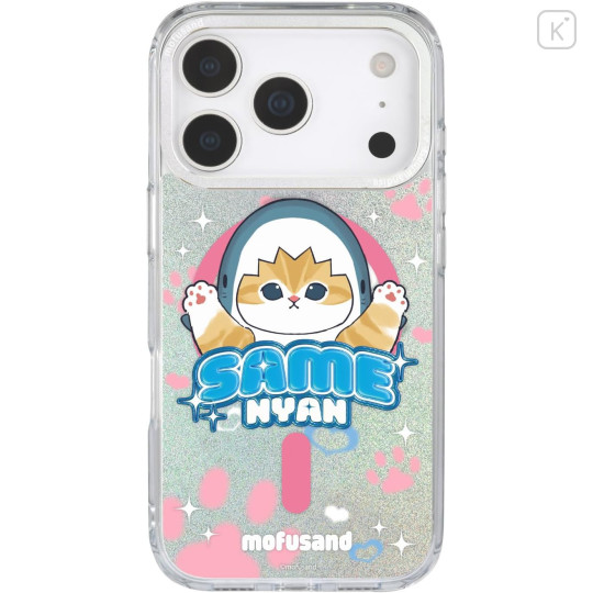 Japan Mofusand Camera Frame iPhone 17 Pro MagSafe Case - Shark Cat Meow Samenyan - 1