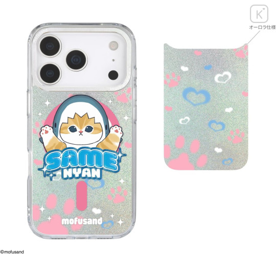Japan Mofusand Camera Frame iPhone 17 Pro Case with MagSafe - Shark Cat Meow Samenyan - 2