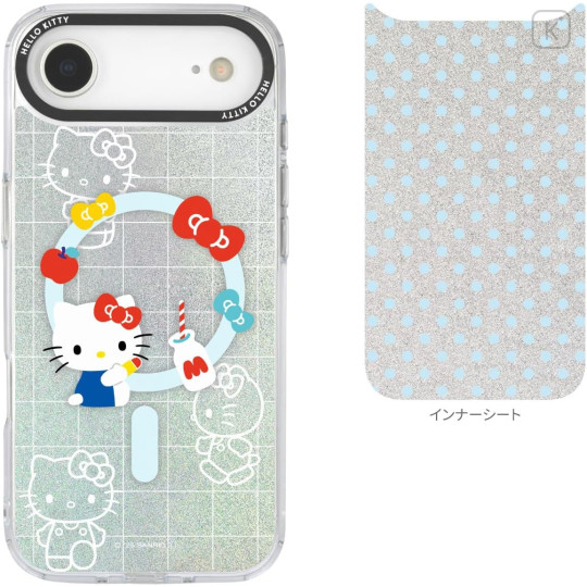 Japan Sanrio Camera Frame iPhone Air Case with MagSafe - Hello Kitty - 2