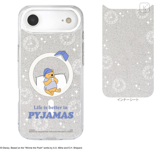 Japan Disney Camera Frame iPhone Air MagSafe Case - Pooh - 2