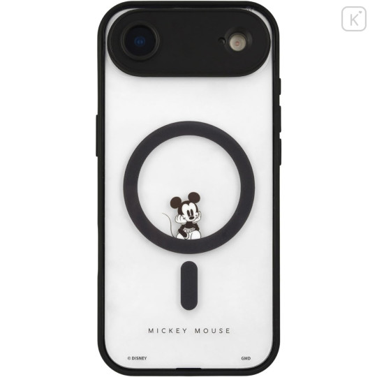 Japan Disney IIIIfit Plump Frame iPhone Air MagSafe Case - Mickey - 1