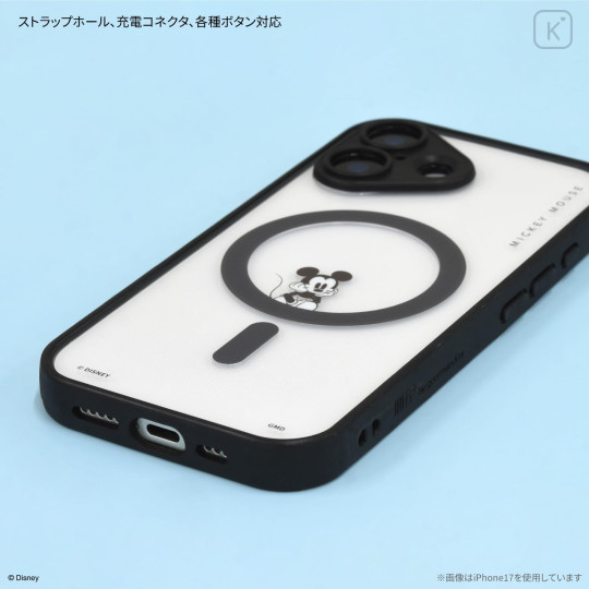 Japan Disney IIIIfit Plump Frame iPhone Air Case with MagSafe - Mickey - 3