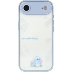 Japan Disney IIIIfit Plump Frame iPhone Air Case - Stitch