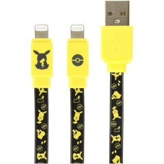 Japan Pokemon USB to Lightning Sync & Power Cable - Pikachu