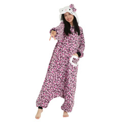 Japan Sanrio Costume Wear - Hello Kitty : Leopard Pink
