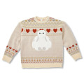 Japan Disney Store Long Sleeve Sweater - Baymax : Knit Collection Retro - 1