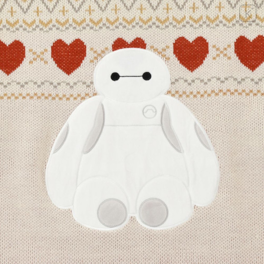 Japan Disney Store Long Sleeve Sweater - Baymax : Knit Collection Retro - 4