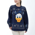 Japan Disney Store Long Sleeve Sweater - Donald : Knit Collection Retro - 2