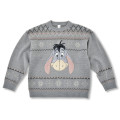 Japan Disney Store Long Sleeve Sweater - Eeyore : Knit Collection Retro - 1