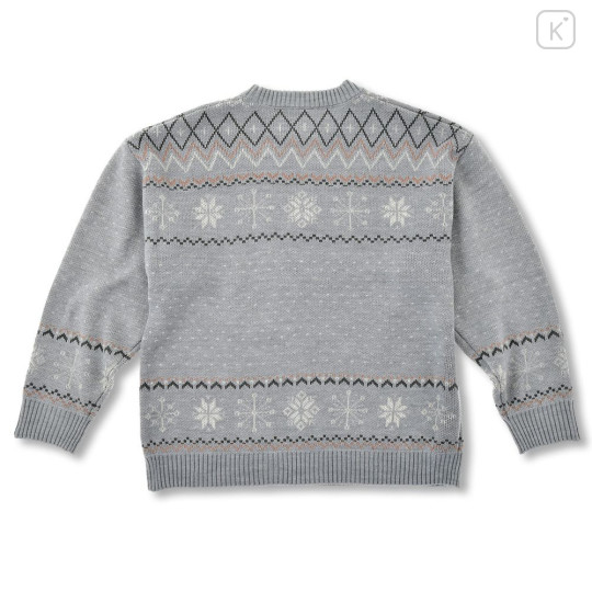 Japan Disney Store Long Sleeve Sweater - Eeyore : Knit Collection Retro - 3